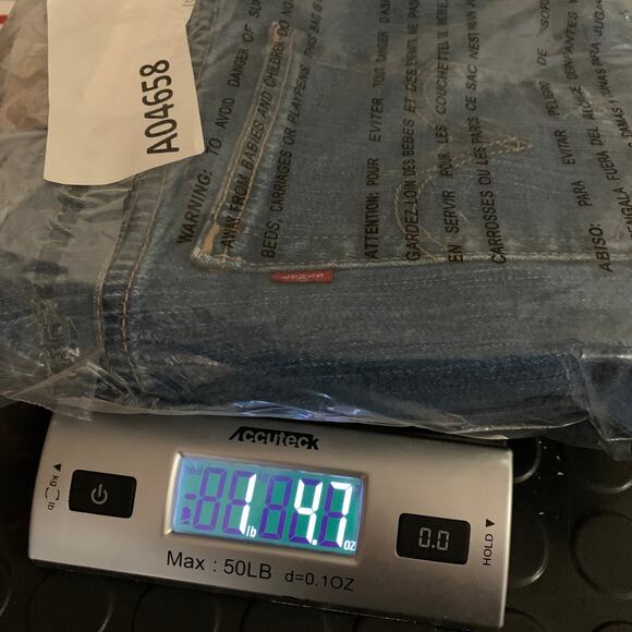 Levis 550 Jeans Womens 10 Blue Relaxed Bootcut High Rise 5 Pocket Denim Western - Picture 10 of 10